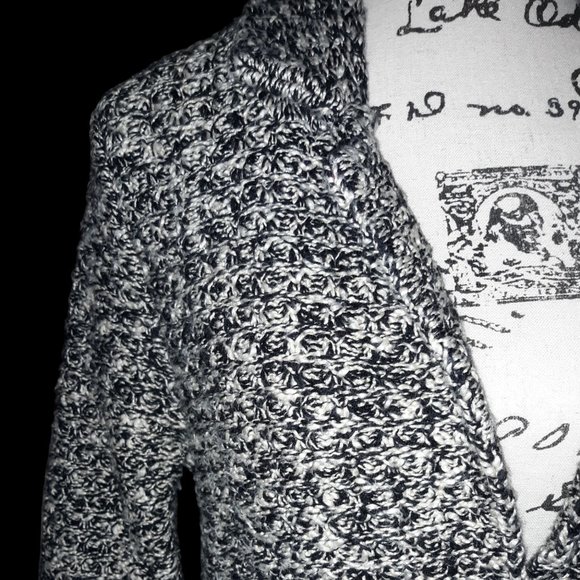 Lucky Brand Long Chunky Knit Button Up Coatigan Coat Sweater Small Stretch - Picture 7 of 9